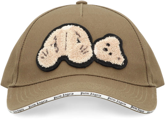 PALM ANGELS Baseball Cap with Bear Logo - Adjustable Fit