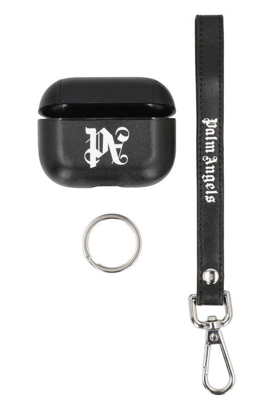 PALM ANGELS Mini AirPods Case with Shoulder Strap