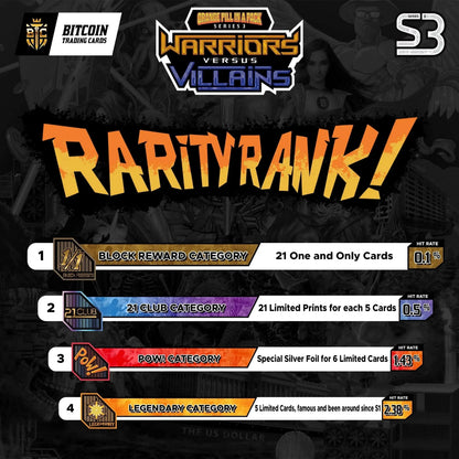 Caja - OPP S3 Guerreros vs Villanos (8 Cajas Hobby)
