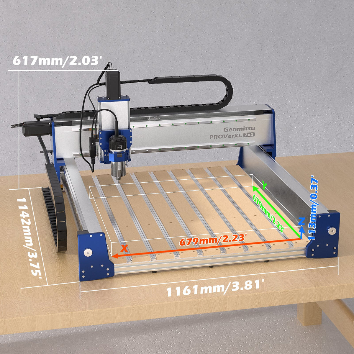 PROVerXL 2x2 CNC Router, Pre-Assembled, Ball Screw Drive, Available with Vectric Software — photo 2 of 10