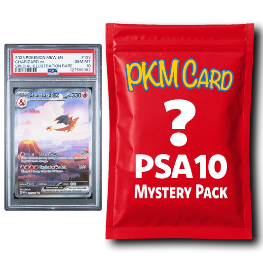 Losa misteriosa de Pokémon PSA 10 garantizada – Lista de éxitos vintage y modernos