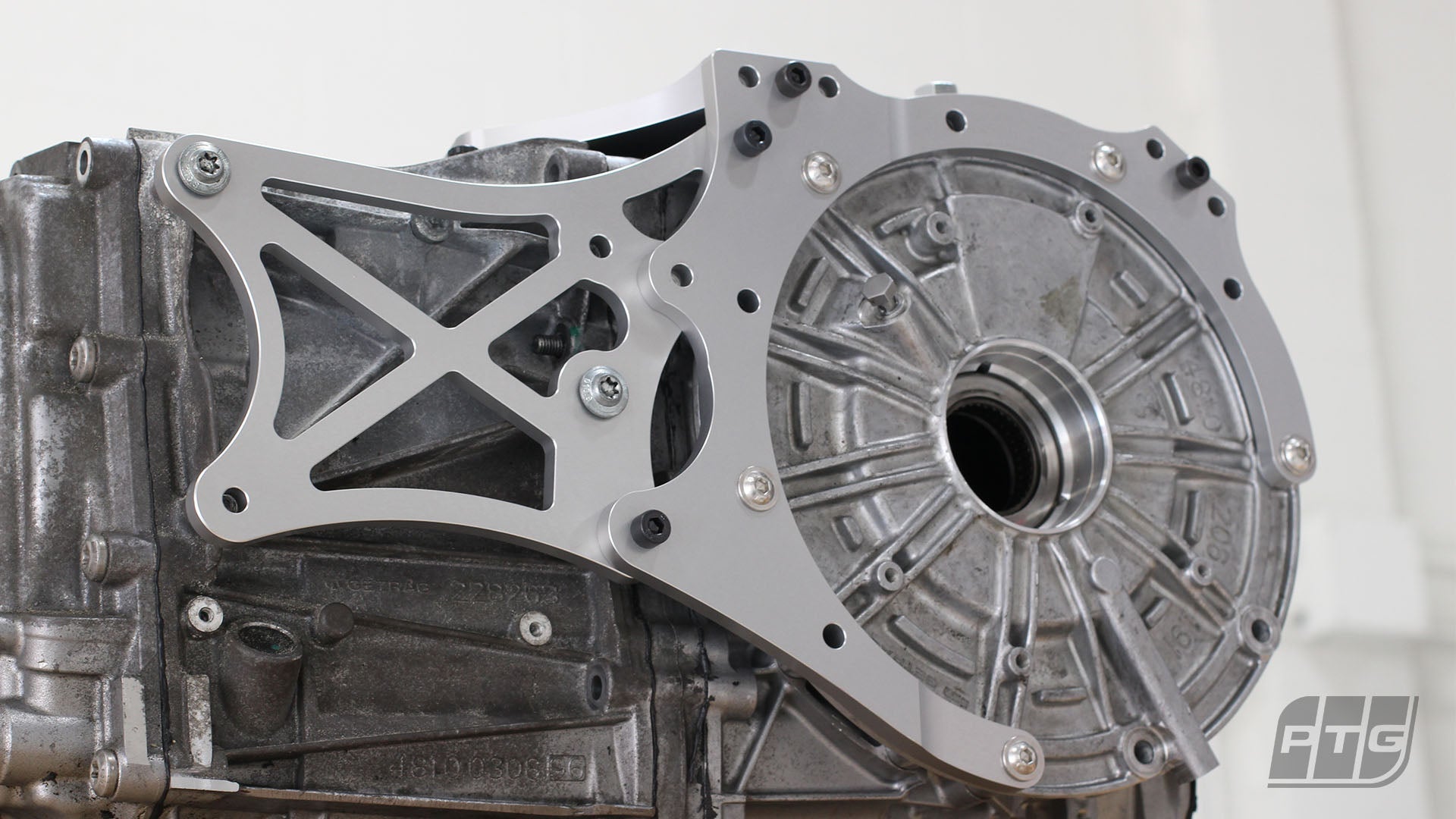 PTG 7DCL750 AMG GT / SLS Billet Transmission Brace System — photo 1 of 7