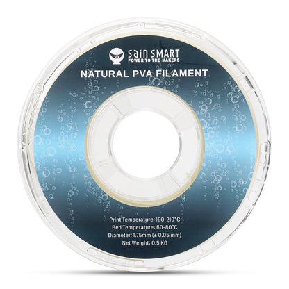 Natural PVA Dissolvable Filament, Water Soluble Support 1.75mm, 0.5kg/1.1lbs, Accuracy +/- 0.05mm — photo 5 of 6