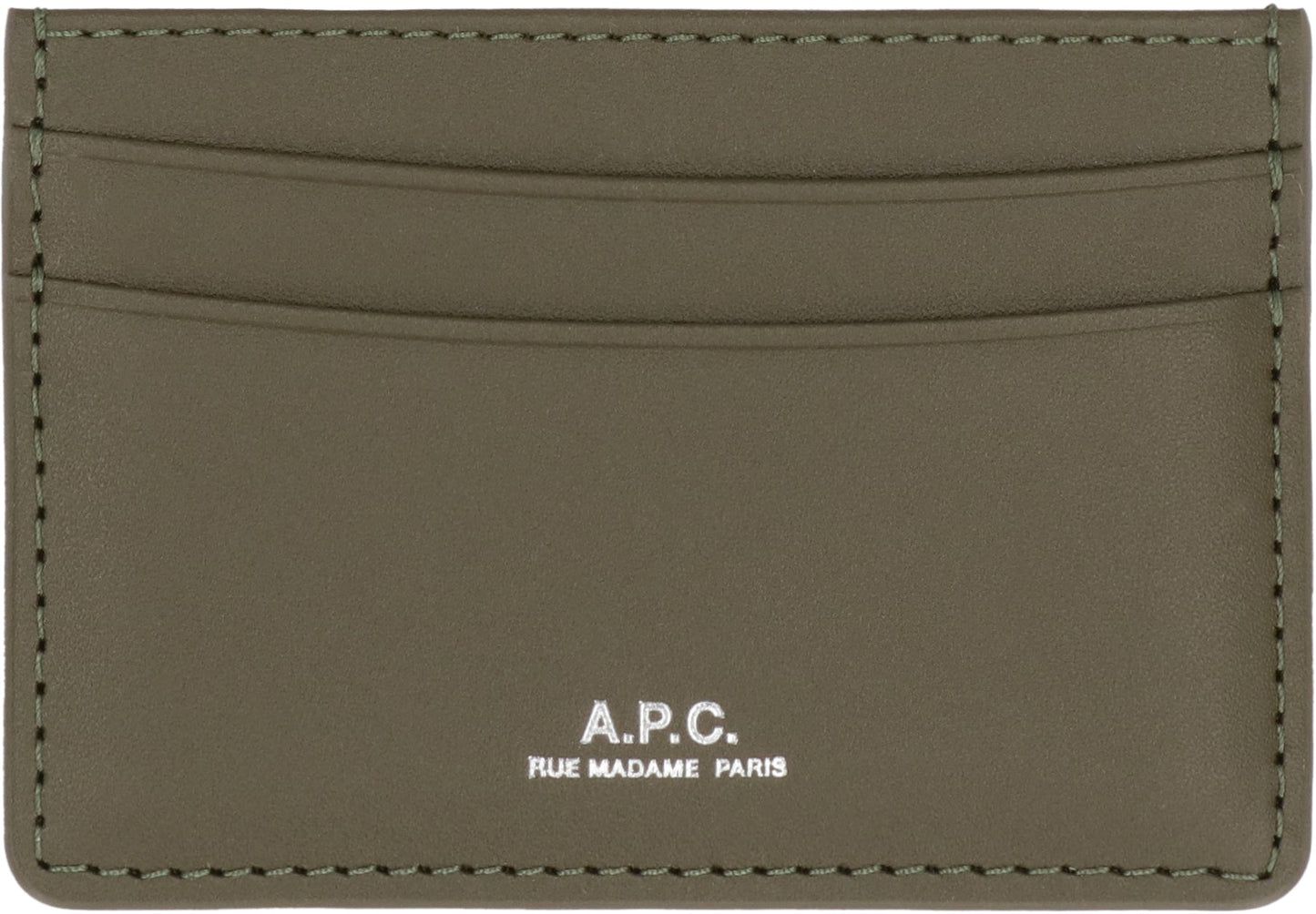A.P.C. Mini Leather Card Holder with Four Slots