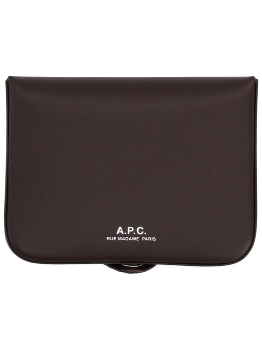 A.P.C. Mini Leather Wallet for Men