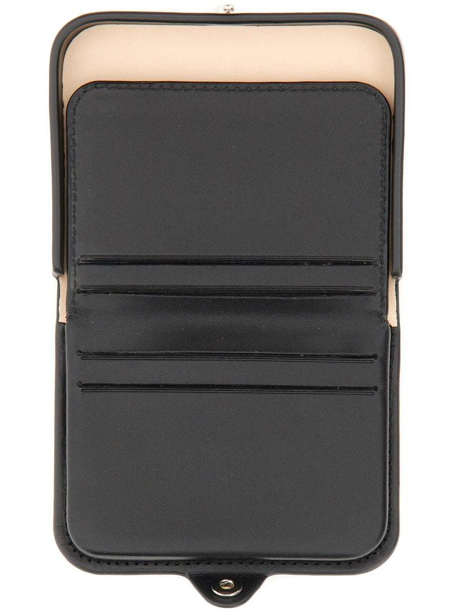 A.P.C. Men's Mini Leather Card Holder