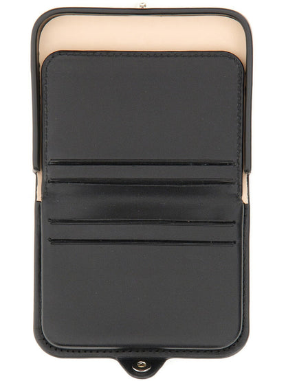 A.P.C. Men's Mini Leather Card Holder