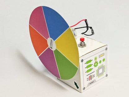Tinker Wheel (8-100 Pack): DC Motor STEM Spinning Prize Wheel For Kids (Ages 6-10)