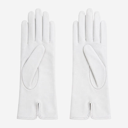 PZ01G (white) – Unlined Italian lambskin embroidered dress gloves — photo 2 of 10
