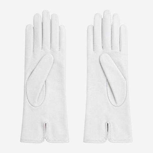 PZ01G (white) – Unlined Italian lambskin embroidered dress gloves — photo 2 of 10