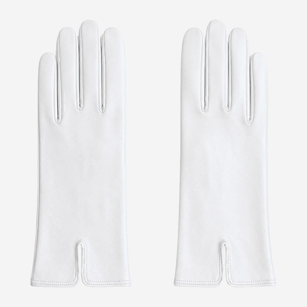 PZ01 (white) – Embroidered unlined Italian lambskin opera gloves — photo 2 of 10