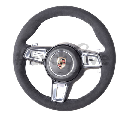 2014-2020 Porsche 911 (991.2) / GT3/GT3RS(991) / 718 Boxster/Cayman (982) / Cayenne (958.2) / Panamera (971) / Macan(95B)  |  Custom Steering Wheel by Exclusive Steering
