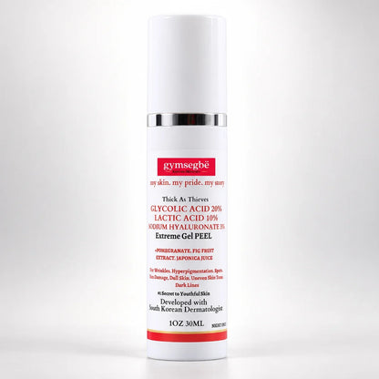 Thick As Thieves Pure Glycolic Acid Lactic Acid Extreme Gel Peel - 30ml