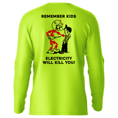 Remember Kids - Hi-Visibility UPF 50 Long Sleeve Sun Shirt — photo 1 of 3