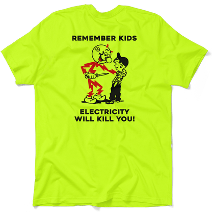 Remember Kids - Safety Yellow T-Shirt — photo 1 of 4
