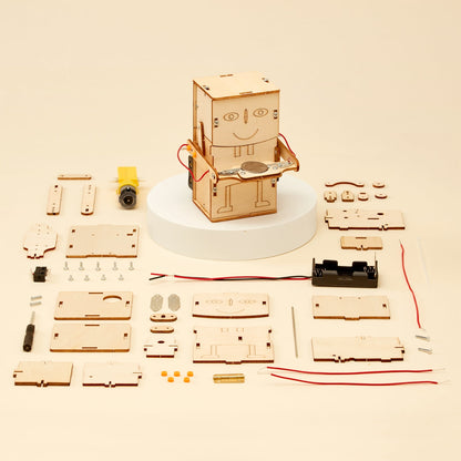 Money Bank Robot DIY Kit, Educational STEM Toy