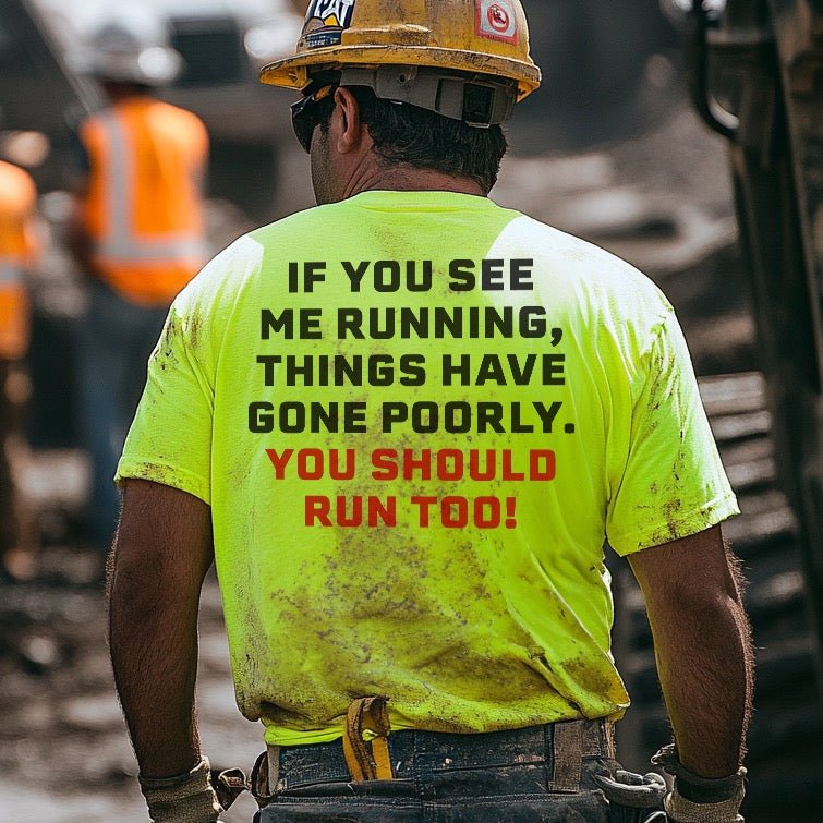 Run - Long Sleeve Hi-Vis T-Shirt — photo 2 of 3