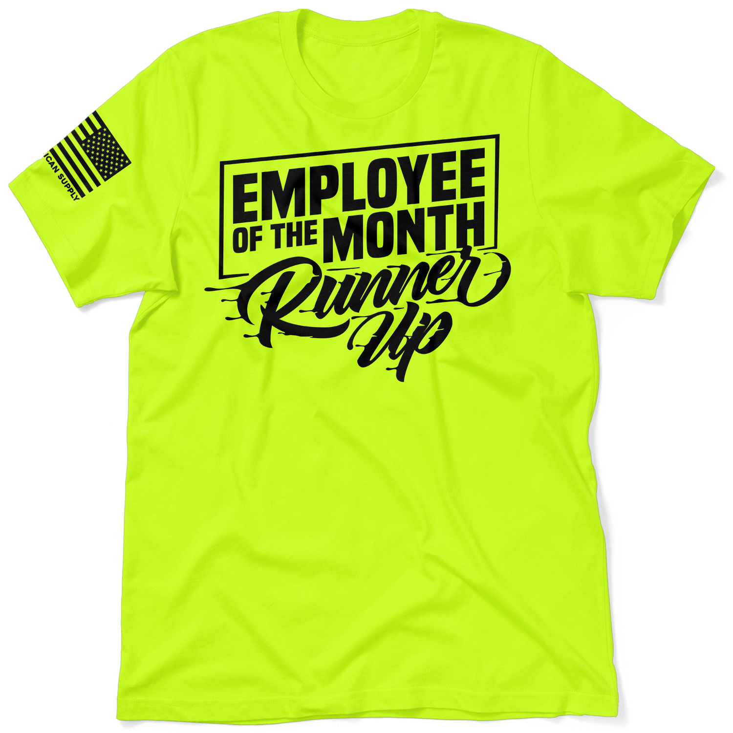 Runner Up - Safety Yellow T-Shirt — photo 1 of 3
