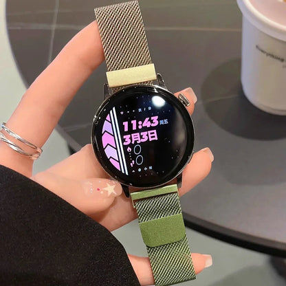 Motorola Moto Watch Milanese Loop Band - Stainless Steel Metal Bracelet