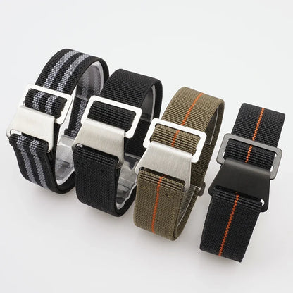 Motorola Moto Elastic Nylon Watch Band - Quick Release Parachute Strap