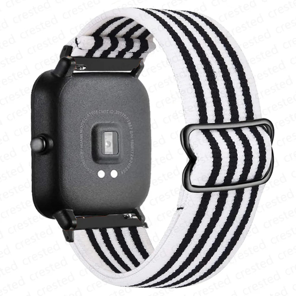 Motorola Moto Watch Band Nylon Loop Sport Strap Bracelet Smartwatch