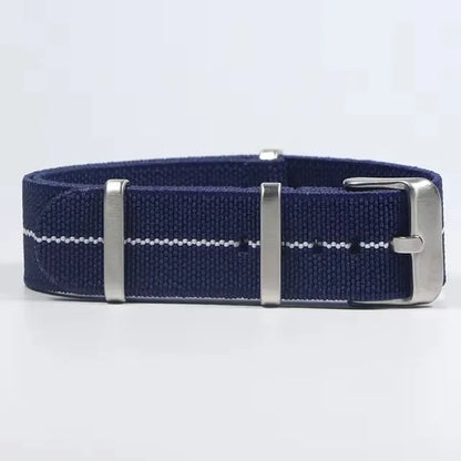 Motorola Moto French Parachute Nylon Watch Band Elastic Military Strap