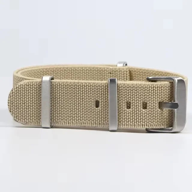 Motorola Moto French Parachute Nylon Watch Band Elastic Military Strap