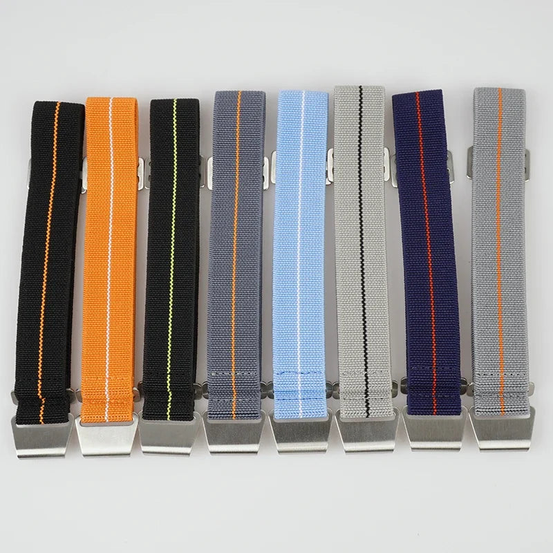 Motorola Moto Elastic Nylon Watch Band - Quick Release Parachute Strap