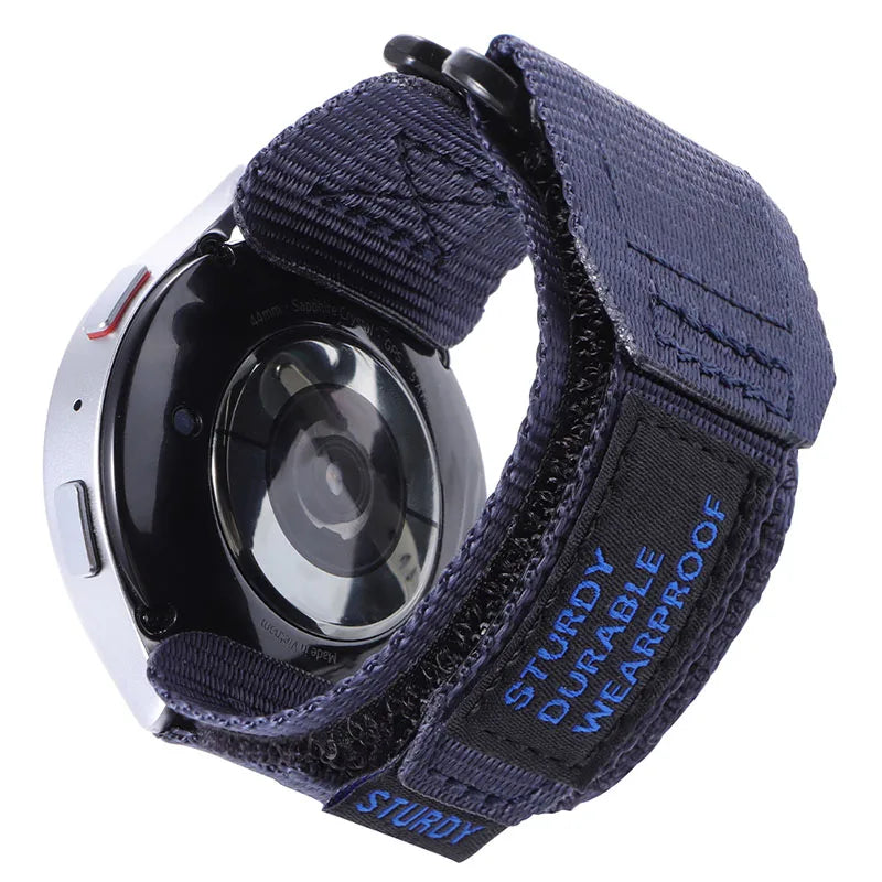 Motorola Moto Nylon Canvas Sport Waterproof Watch Band Bracelet Strap