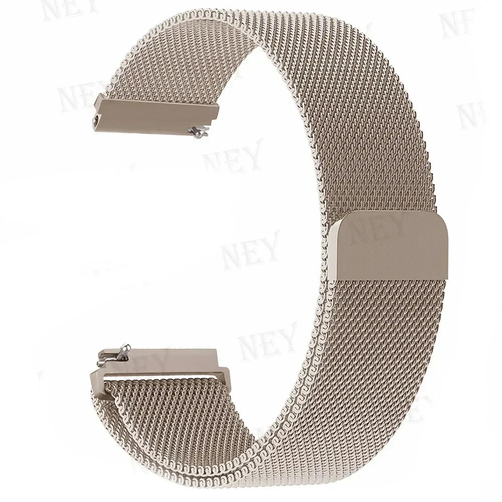 Motorola Moto Watch Milanese Loop Band - Stainless Steel Metal Bracelet