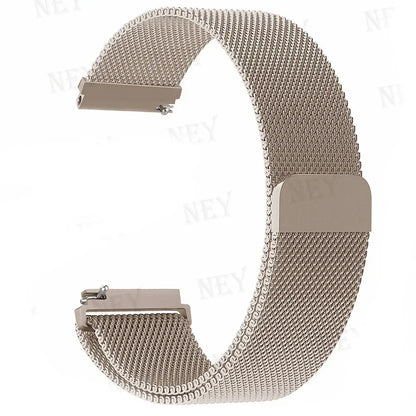 Motorola Moto Watch Milanese Loop Band - Stainless Steel Metal Bracelet