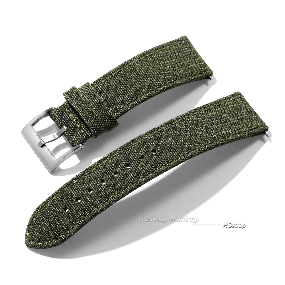 Motorola Moto Quick Release Sailcloth Nylon Watch Band Strap