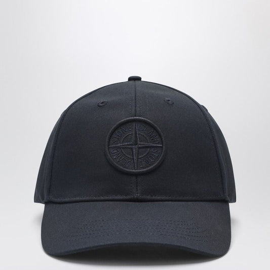 STONE ISLAND Men's Adjustable Baseball Cap with Logo