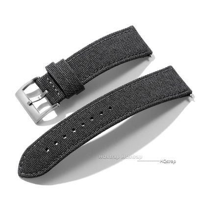 Motorola Moto Quick Release Sailcloth Nylon Watch Band Strap