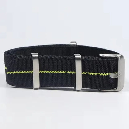 Motorola Moto French Parachute Nylon Watch Band Elastic Military Strap