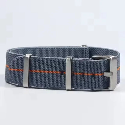 Motorola Moto French Parachute Nylon Watch Band Elastic Military Strap