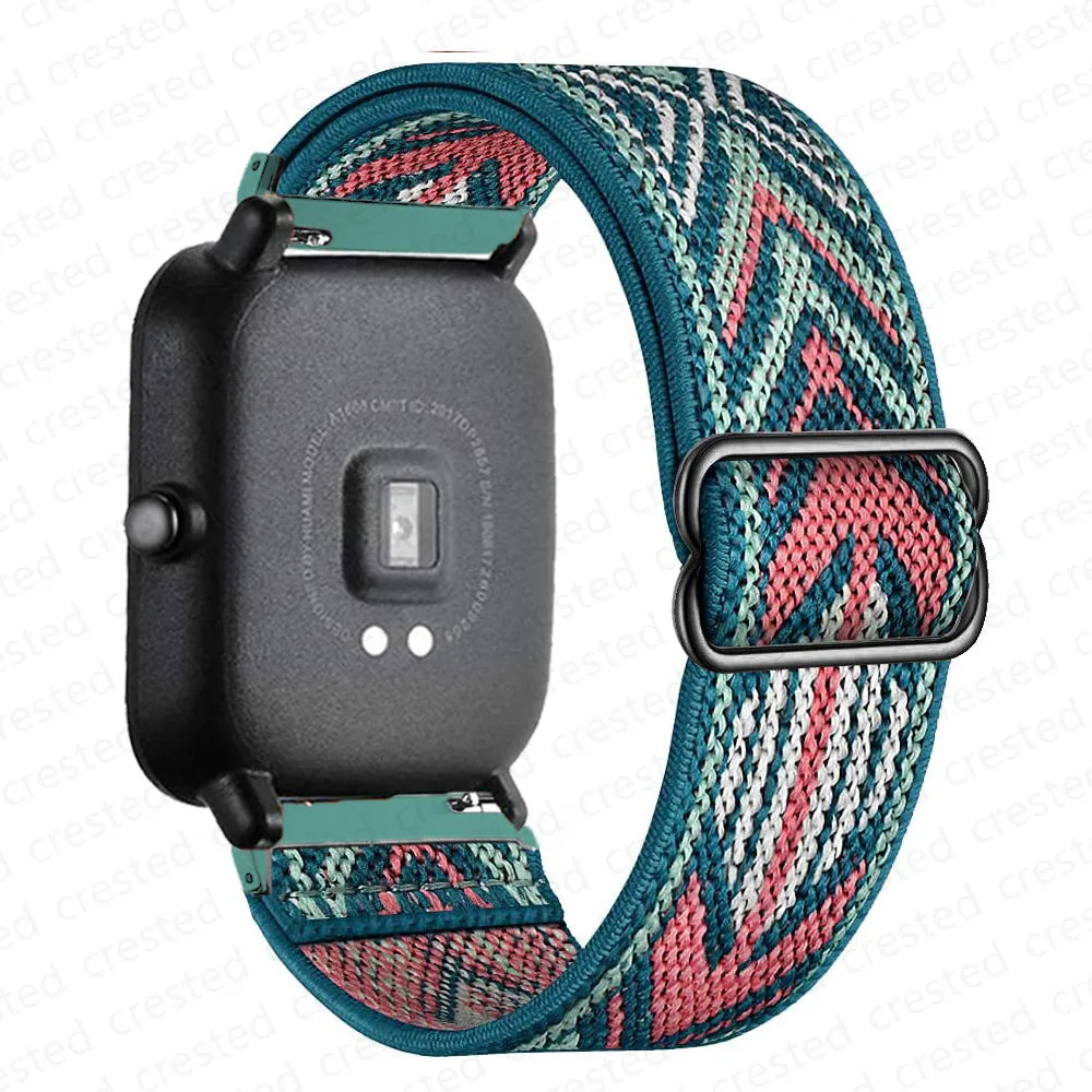 Motorola Moto Watch Band Nylon Loop Sport Strap Bracelet Smartwatch