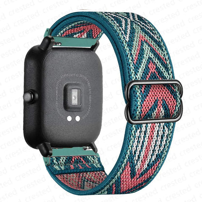 Motorola Moto Watch Band Nylon Loop Sport Strap Bracelet Smartwatch