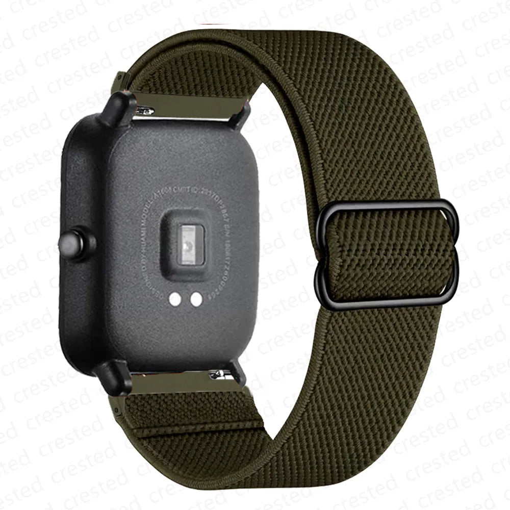 Motorola Moto Watch Band Nylon Loop Sport Strap Bracelet Smartwatch