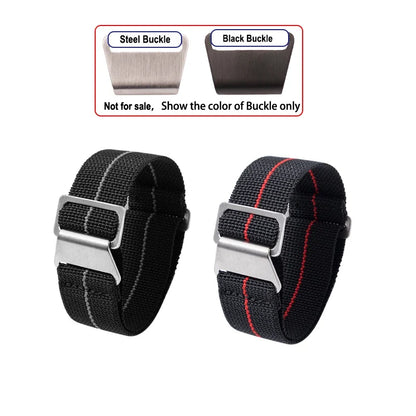 Motorola Moto Elastic Nylon Watch Band - Quick Release Parachute Strap