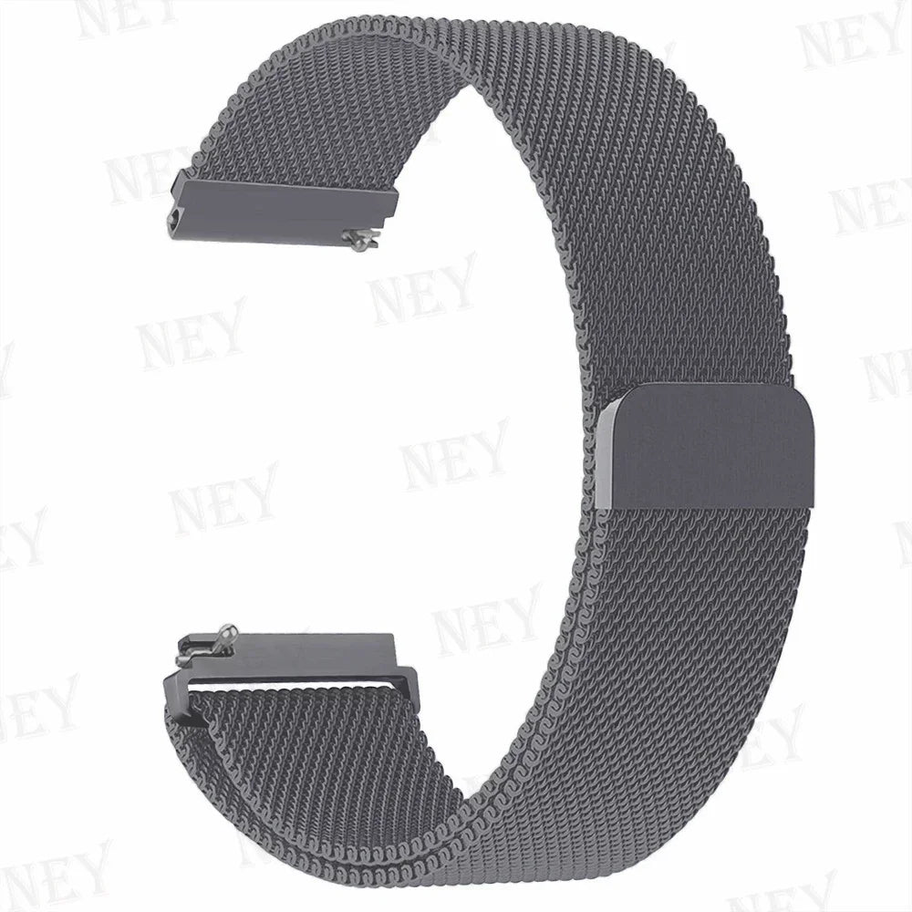 Motorola Moto Watch Milanese Loop Band - Stainless Steel Metal Bracelet