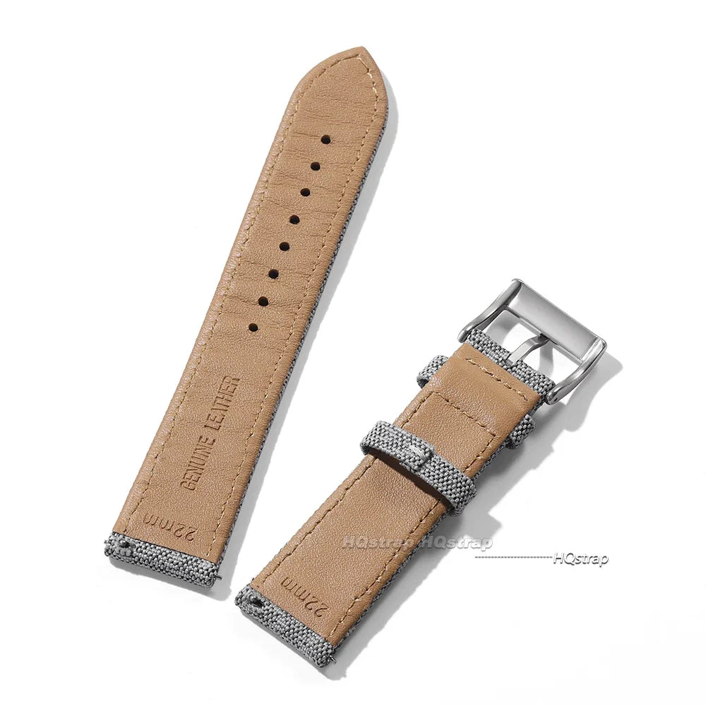 Motorola Moto Quick Release Sailcloth Nylon Watch Band Strap