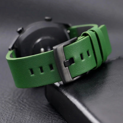 Motorola Moto Watch Bands - Quick Release Leather Smartwatch Straps