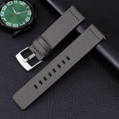 Motorola Moto Watch Bands - Quick Release Leather Smartwatch Straps