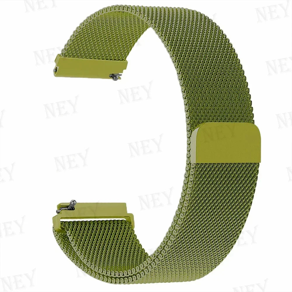 Motorola Moto Watch Milanese Loop Band - Stainless Steel Metal Bracelet
