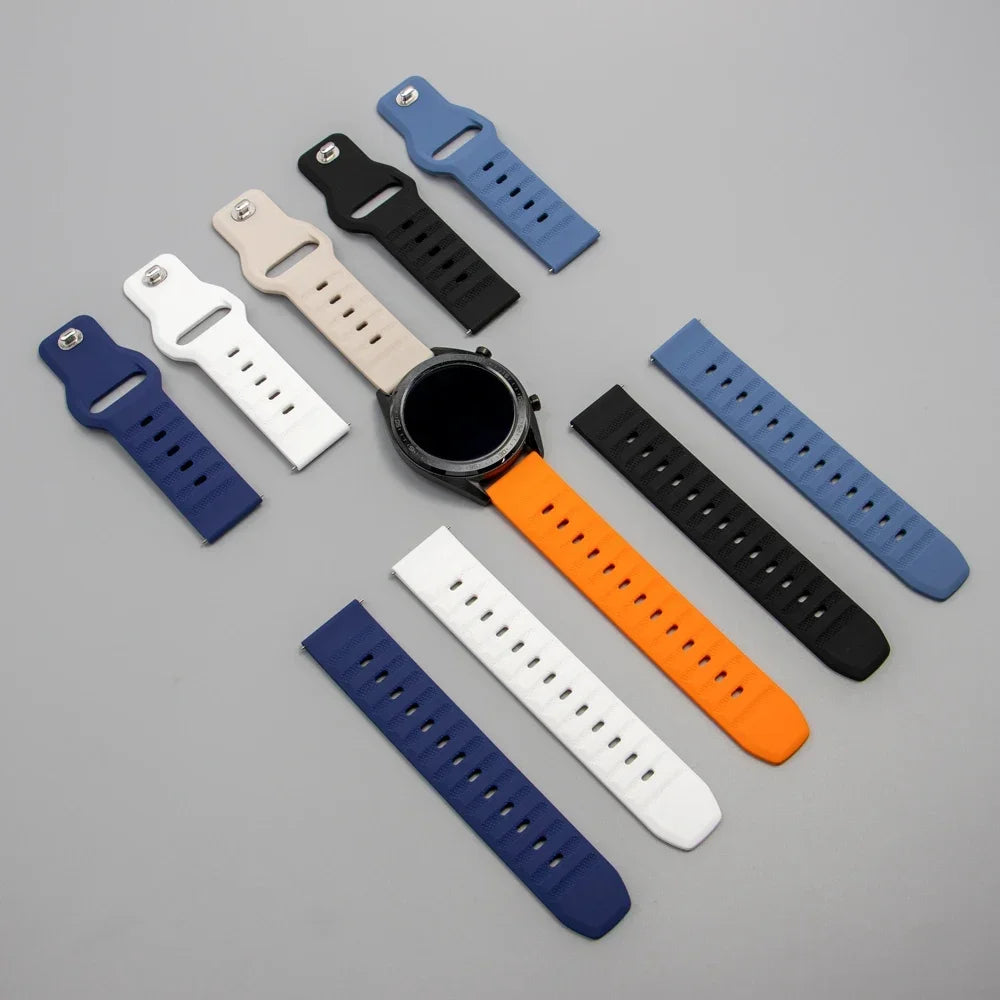 Motorola Moto Silicone Smartwatch Band - Soft & Durable Replacement Strap
