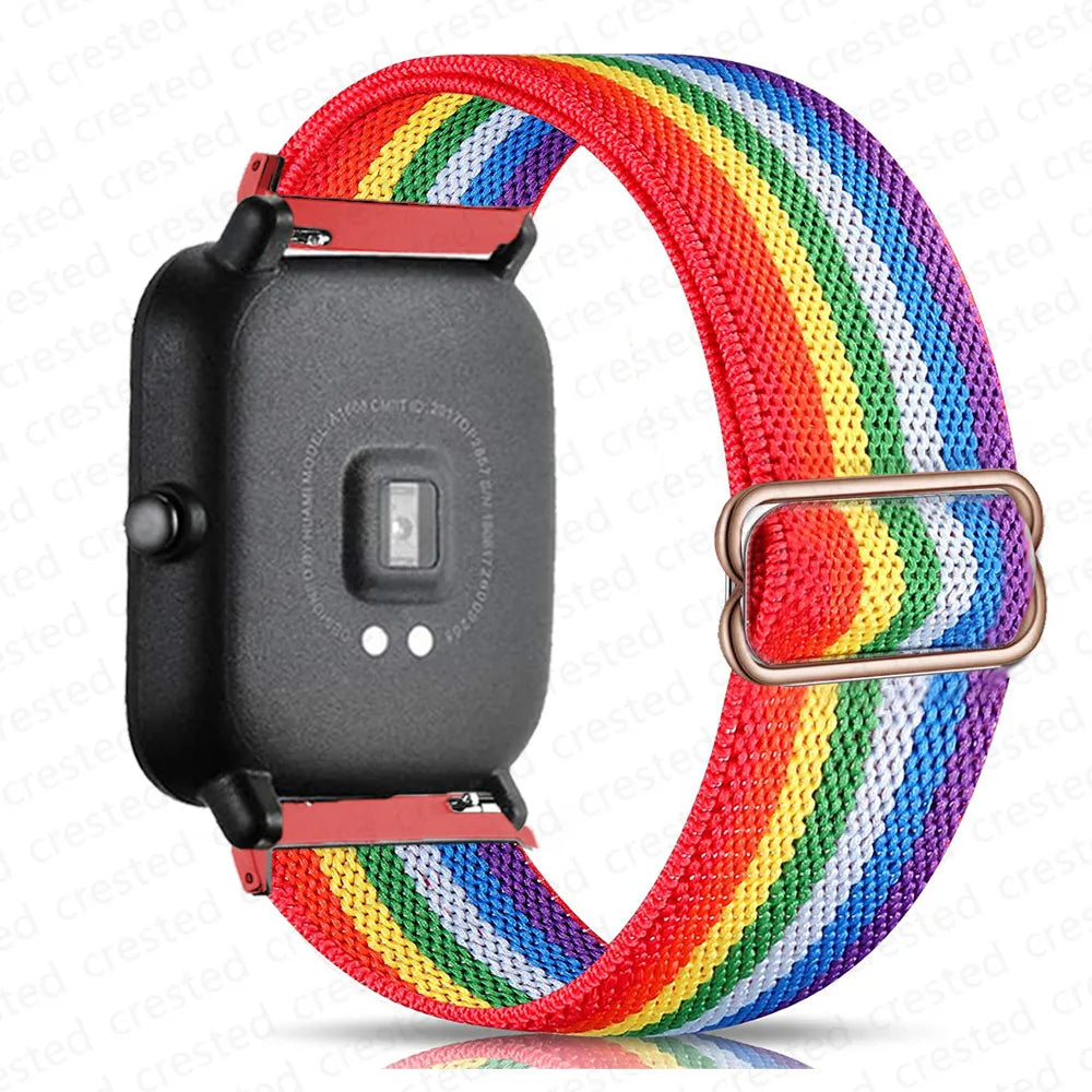 Motorola Moto Watch Band Nylon Loop Sport Strap Bracelet Smartwatch