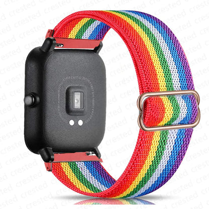 Motorola Moto Watch Band Nylon Loop Sport Strap Bracelet Smartwatch