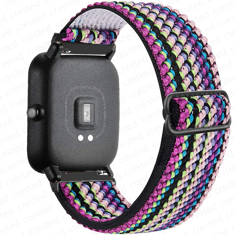 Motorola Moto Watch Band Nylon Loop Sport Strap Bracelet Smartwatch