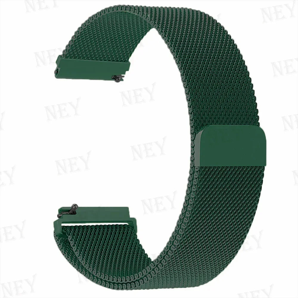 Motorola Moto Watch Milanese Loop Band - Stainless Steel Metal Bracelet